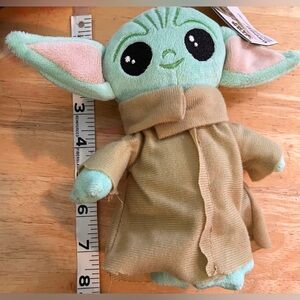 Disney Green and Tan Baby Grogu Plush
